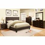 LEEROY Ivory 4 Pc. Set (QUEEN BED +  1NS + DRESSER + MIRROR)